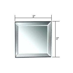    CRL Square Shape Glass Mirror Baguettes   40 pcs