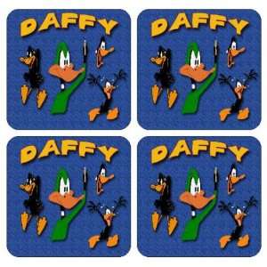 Daffy Duck Coasters, (set of 4) Brand New