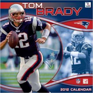 Turner Sports NFL New England Patriots Tom Brady 2012 Wall Calendar 