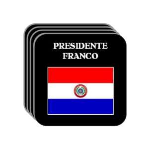  Paraguay   PRESIDENTE FRANCO Set of 4 Mini Mousepad 