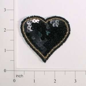  Heart Sequin Applique Arts, Crafts & Sewing
