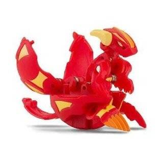 Bakugan   Pyrus Red Helix Dragonoid 600g Loose Figure (With DNA Code 
