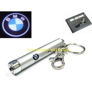    NEW Flashlight Torch emits BMW logo Silver Cool Gadget Automotive