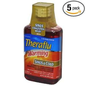  TheraFlu Warming Relief *Cold & Sinus* Syrup 8.3 Oz (6 