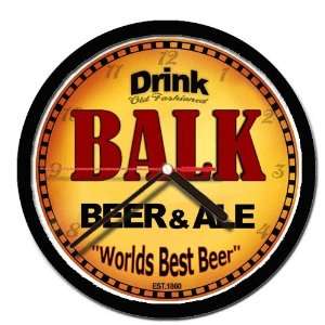  BALK beer and ale wall clock 