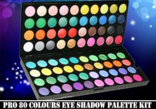 Professional 80 Colours Eye Shadow Palette Kit Set  