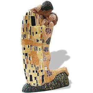  The Kiss Man and Woman Hugging Statue by Gustav Klimt 