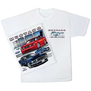  Ford Mustang Evolution T Shirt X Large Automotive