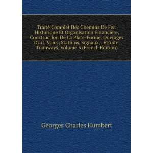   troite, Tramways, Volume 3 (French Edition) Georges Charles Humbert
