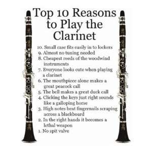  Clarinet Top 10 Pins 