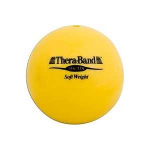  Thera band Soft Weight (Each), Yellow, 2.2 Lbs / 1 Kg Used 