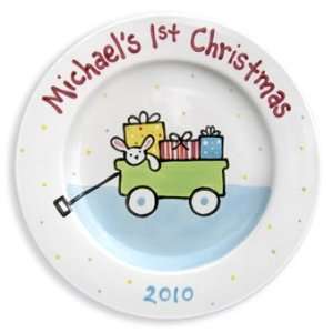  Gift Wagon for Boy Personalized Plate 