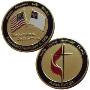  Trinity United Methodist Church Pooler Challenge Coin 