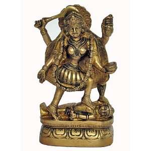  Brass Kali Statue 6