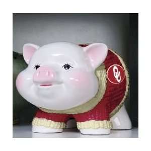 Oklahoma Sooners Memory Company Piggy Bank NCAA College Athletics Fan 