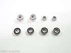new team associated sc10 bearings axle nuts at5 expedited shipping