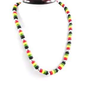  [On SALE ] / Necklace Jamaica tricolour. Jewelry
