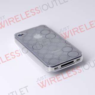 TPU CLEAR SILICONE GEL SKIN COVER FOR ATT IPHONE 4 4G  