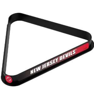 NHL New Jersey Devils Billiard Ball Triangle Rack   Game Room Products 