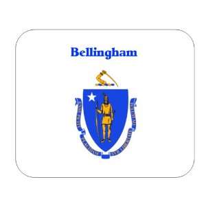  US State Flag   Bellingham, Massachusetts (MA) Mouse Pad 