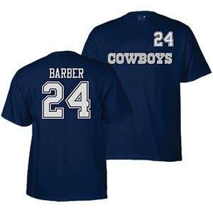 Dallas Cowboys Marion Barber Game Gear Player T Shirt (Navy) S  