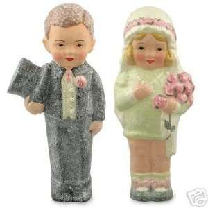    WEDDING COUPLE nostalgic Figurines NEW Bethany Lowe
