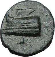 307BC MEGARA Attica ANCIENT Greek Coin DOLPHINS Ex BCD  