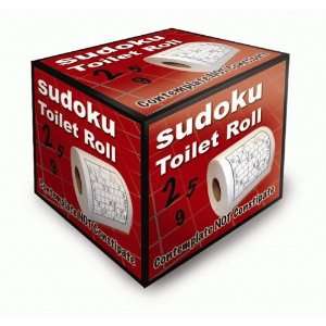  Sudoku Toilet Roll Set of 2