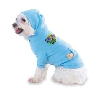 TRAVEL AGENTS R FUN Hooded (Hoody) T Shirt with pocket for your Dog or 