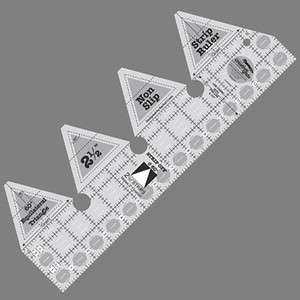 60 Degree Strip Quilt Ruler For Triangles CREATIVE GRIDS Dogtooth 