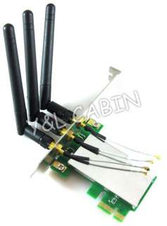 Wireless Mini PCI E to PCI E Adapter Antenna Shielding  