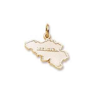  Belgium Charm in Yellow Gold Jewelry