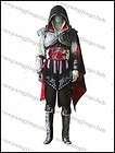 New Arrival Assassins Creed 2 II Ezio Black Version Cosplay Costume