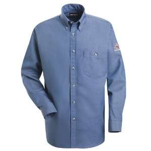 Denim Dress Shirt EXCEL FR Lt Blue Denim  Industrial 