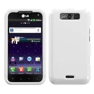  Solid Ivory White Phone Protector Faceplate Cover For LG 