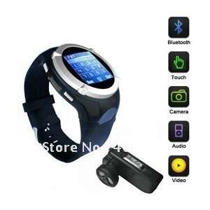  1.5 inch touch screen mp4  fm watch mobile by china 