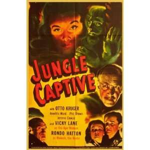  The Jungle Captive   Movie Poster   11 x 17