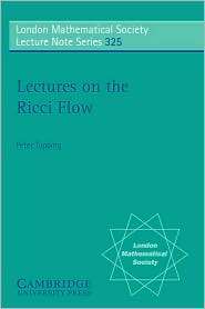   Ricci Flow, (0521689473), Peter Topping, Textbooks   