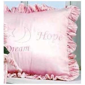  Pink Satin   Boudoir Pillow Baby