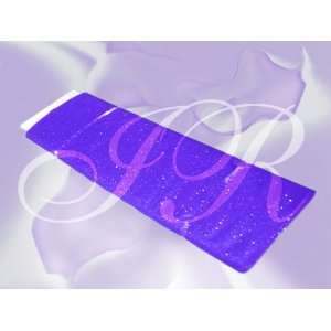  54x 30 Ft Premium Purple Glitter Tulle Fabric Sold Pack 