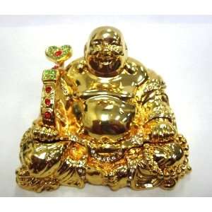  Bejeweled Trinket Box Happy Buddha Mi Le 