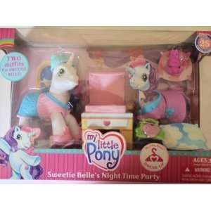  My Little Pony Sweetie Belles Night Time Party Toys 
