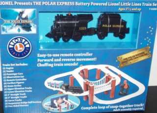 Lionel Polar Express Little Lines Railroad Train Set 023922112965 