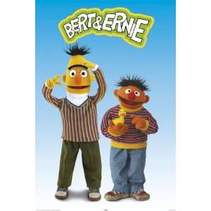   Bert & Ernie POSTER measures 36 x 24 inches (91.5 x 61cm) Home