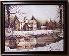 Trapped Maple Trees John Rossini Country Framed  