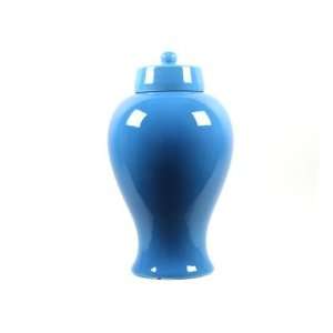  21088 / 21089 Light Blue Kyra Ceramic Jar with Lid