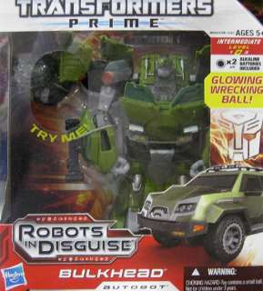 TRANSFORMERS PRIME Animated Series RiD Voyager Bulkhead ANIME ACTION 