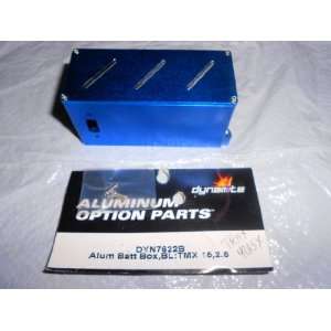  Battery Box T Maxx .15 2.5 Blue Aluminum Toys & Games