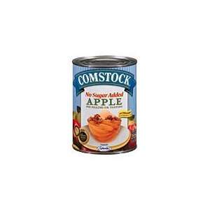 Comstock Apple Pie Filling/Topping No Sugar Added 20 oz  