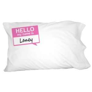  Laney Hello My Name Is Novelty Bedding Pillowcase Pillow 